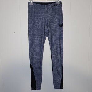 Nike Pro Dri-FIT Training Leggings – Blue Heather Athletic Tights (Women’s M)